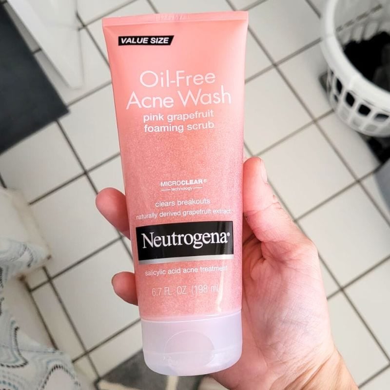 neutrogena face wash 