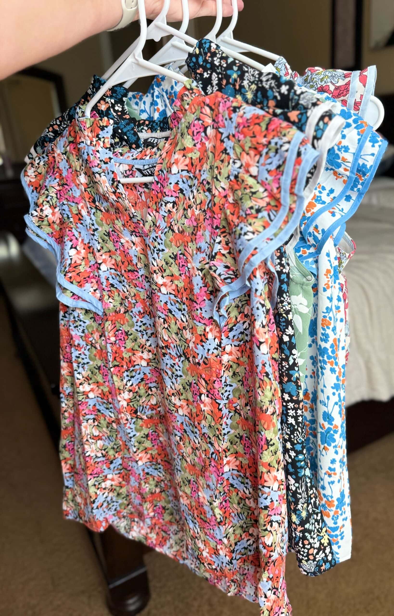 floral blouses