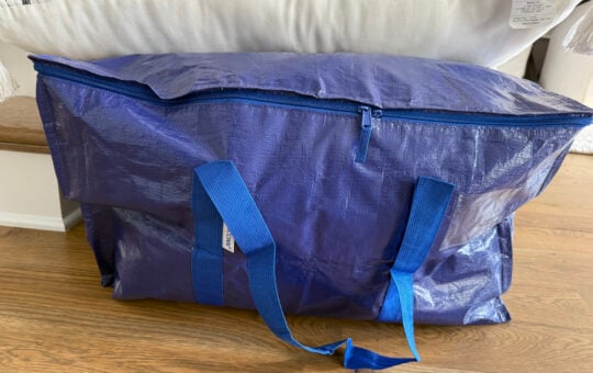 blue bags