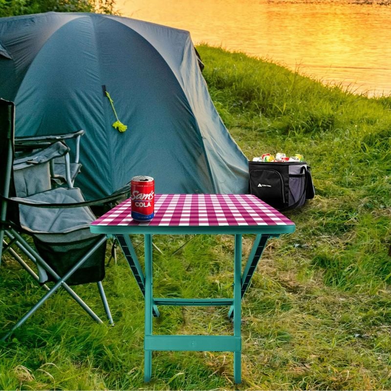 camping side table 