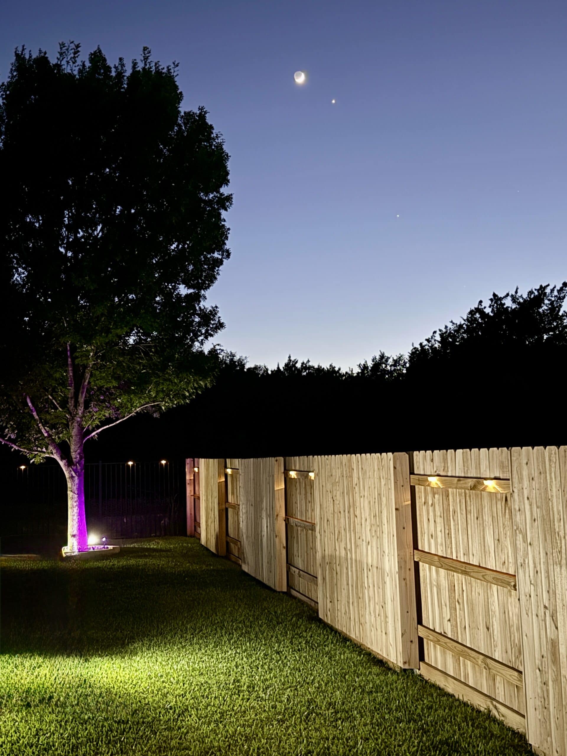 fence lights fence lights