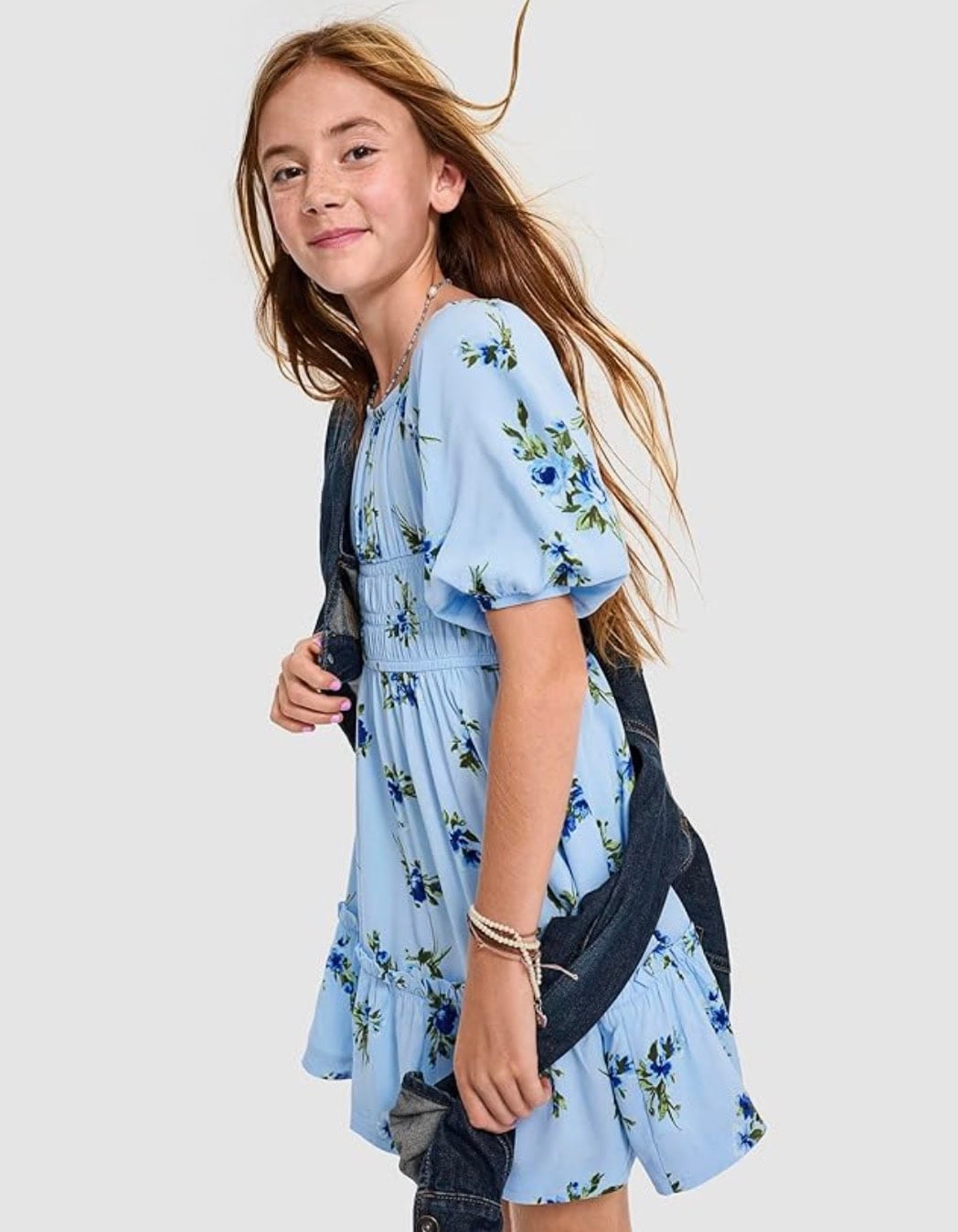 girls smocked dress