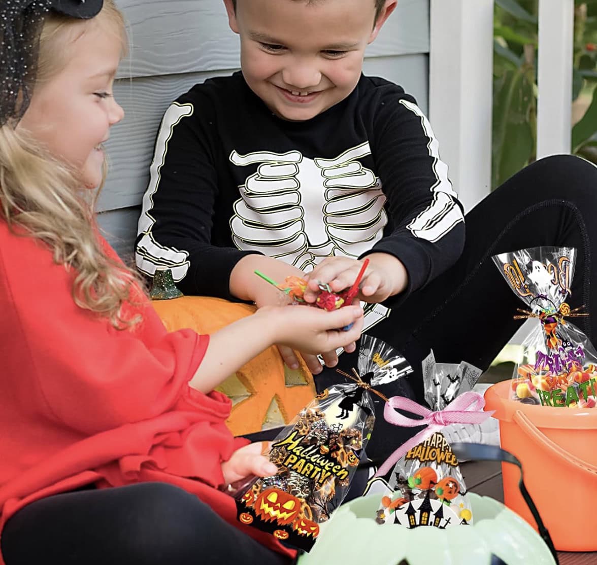 halloween treat bags 120 ct HSHFAMIIY brand