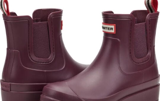 hunter rain boots reddish