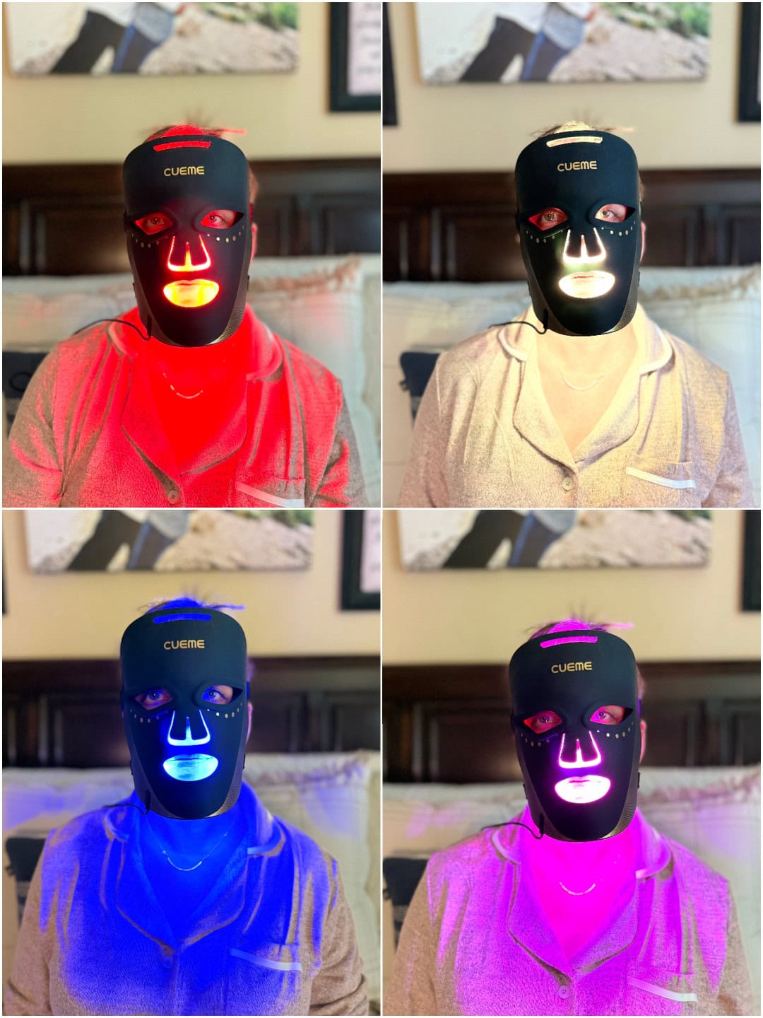red light therapy mask
