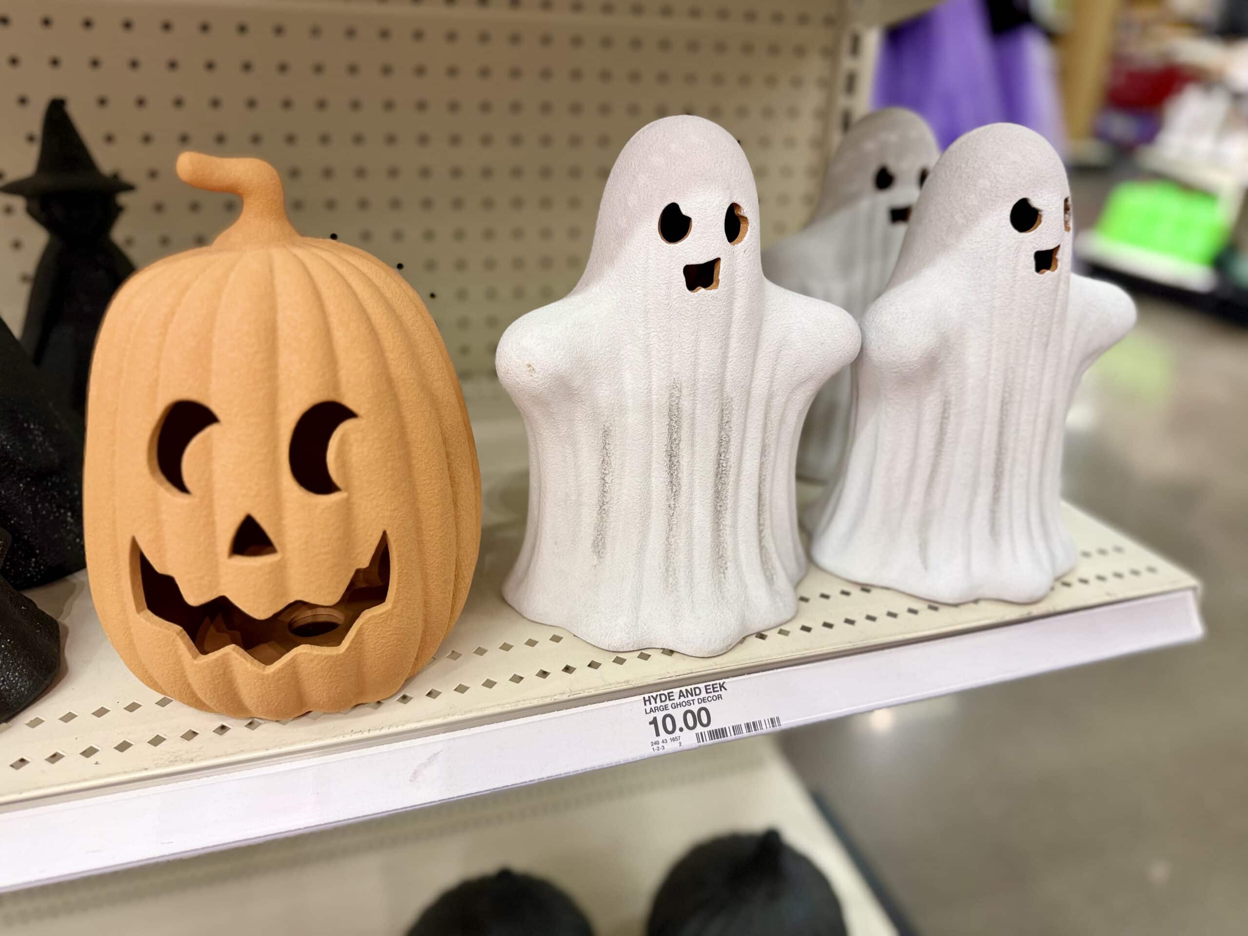 target terracotta pumpkins and ghosts