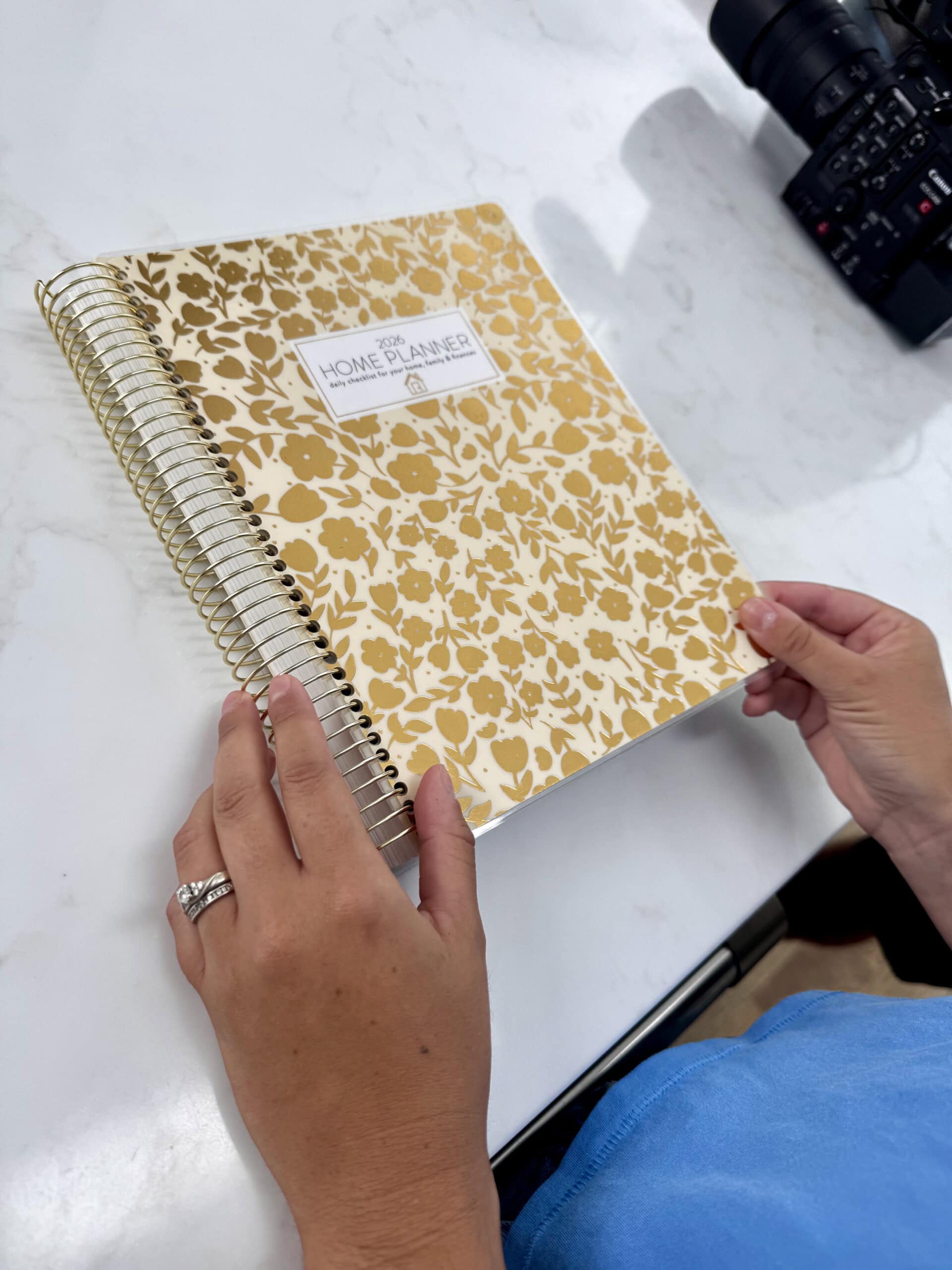 passionate penny pincher 2026 home planner on countertop 