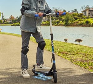 Gyroor Kids Electric Scooter Blue