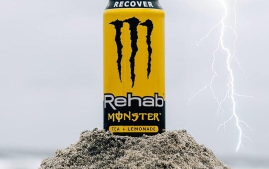 Monster Rehab Tea + Lemonade + Energy