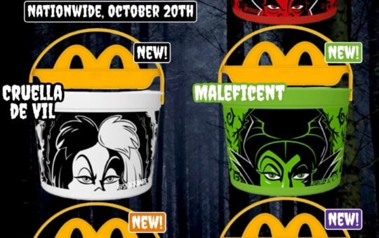 disney villains boo buckets