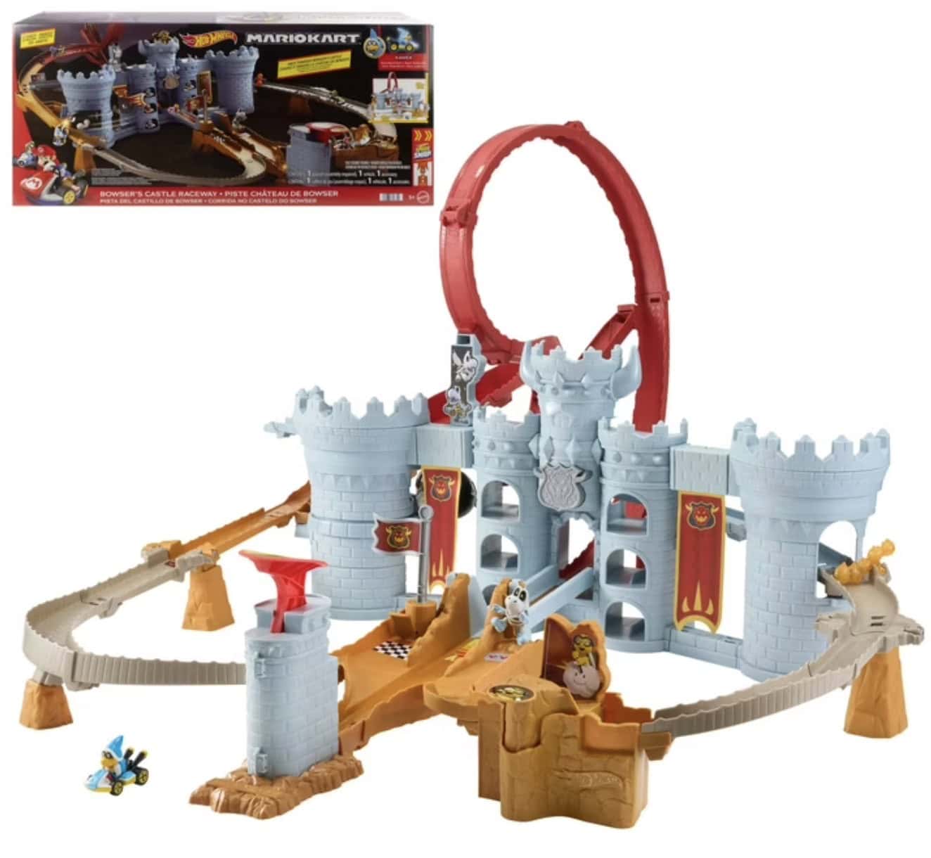hot wheels bowser's castle 