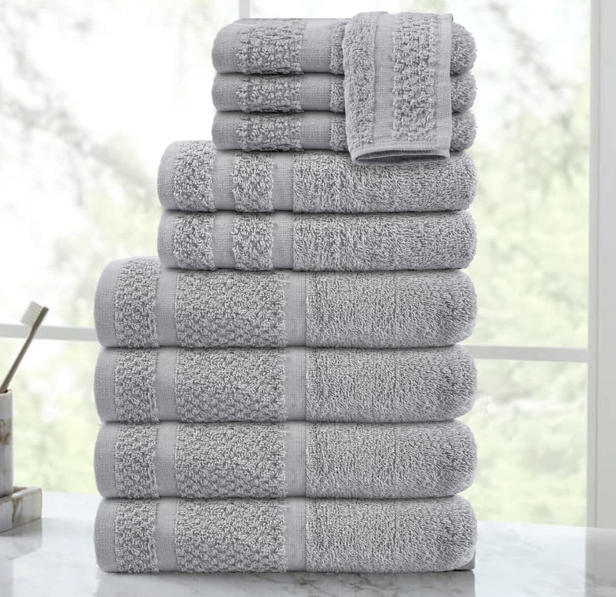 mainstays towel set 