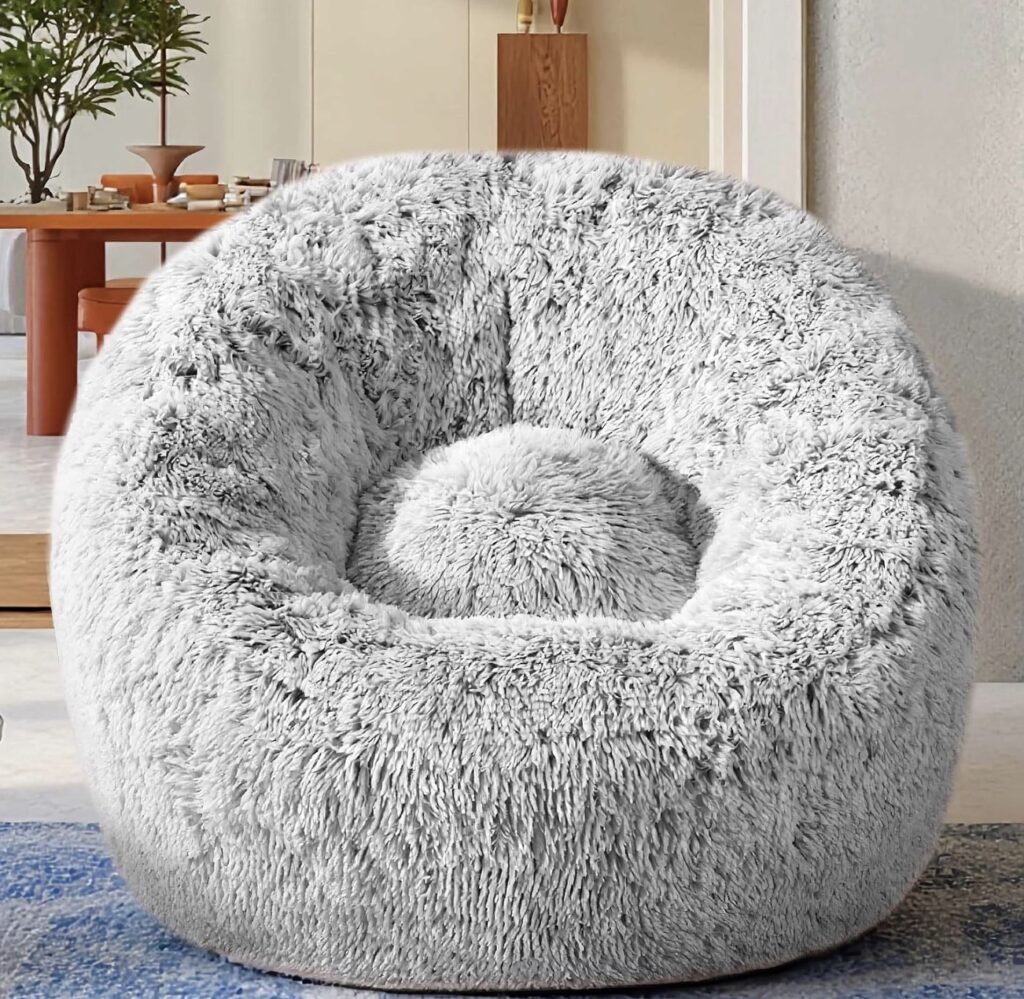 plush bean bag chair