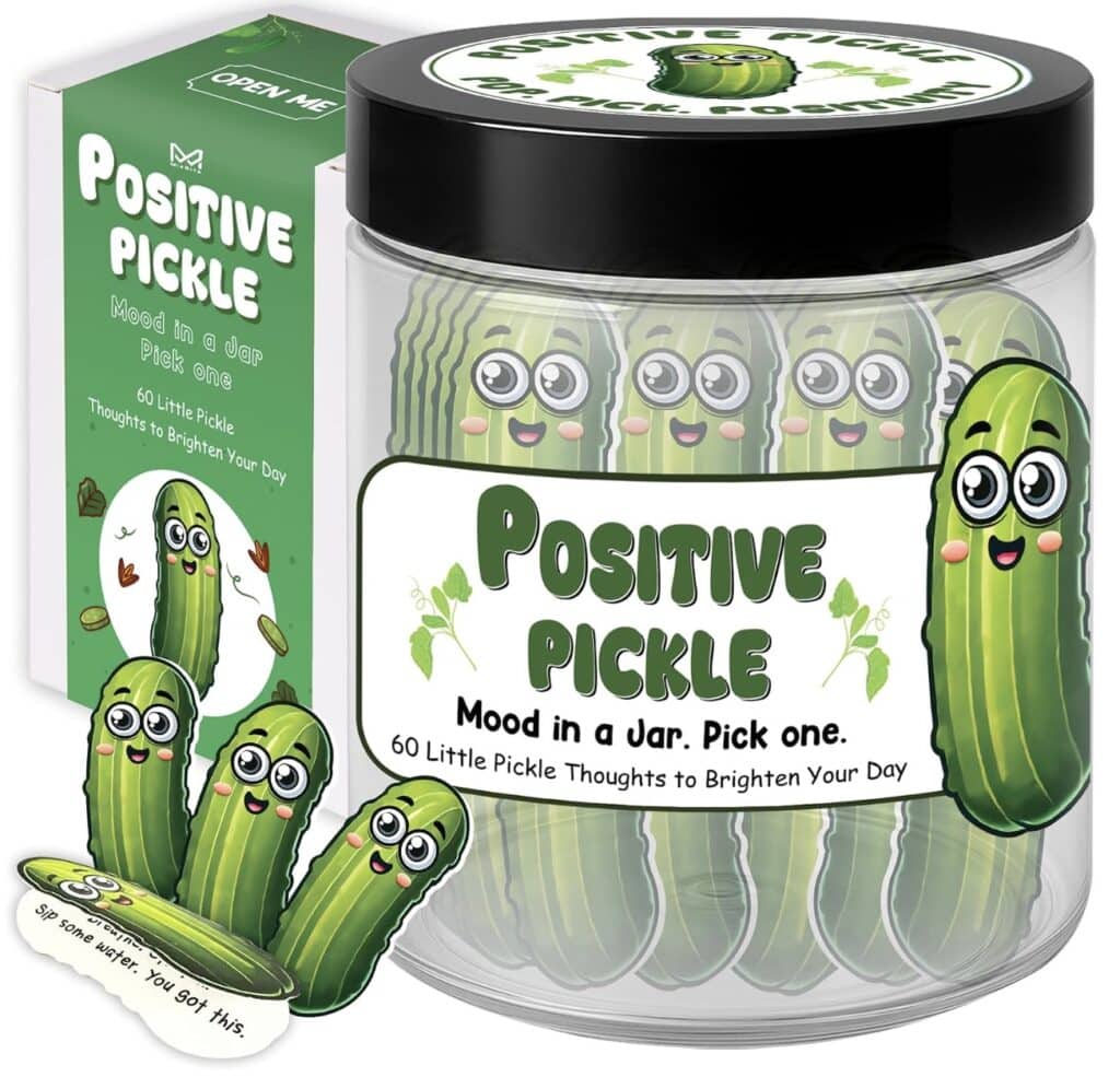 positive pickle jar
