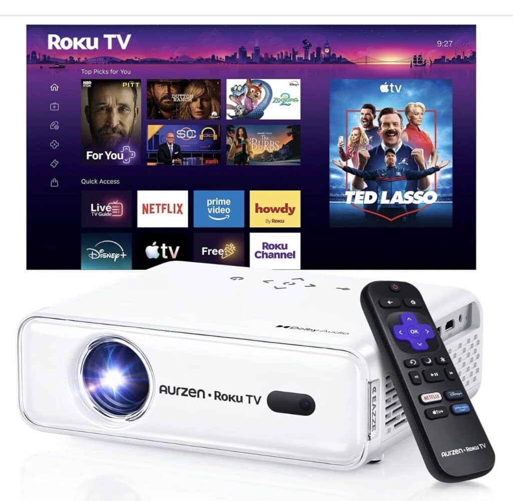 roku tv projector