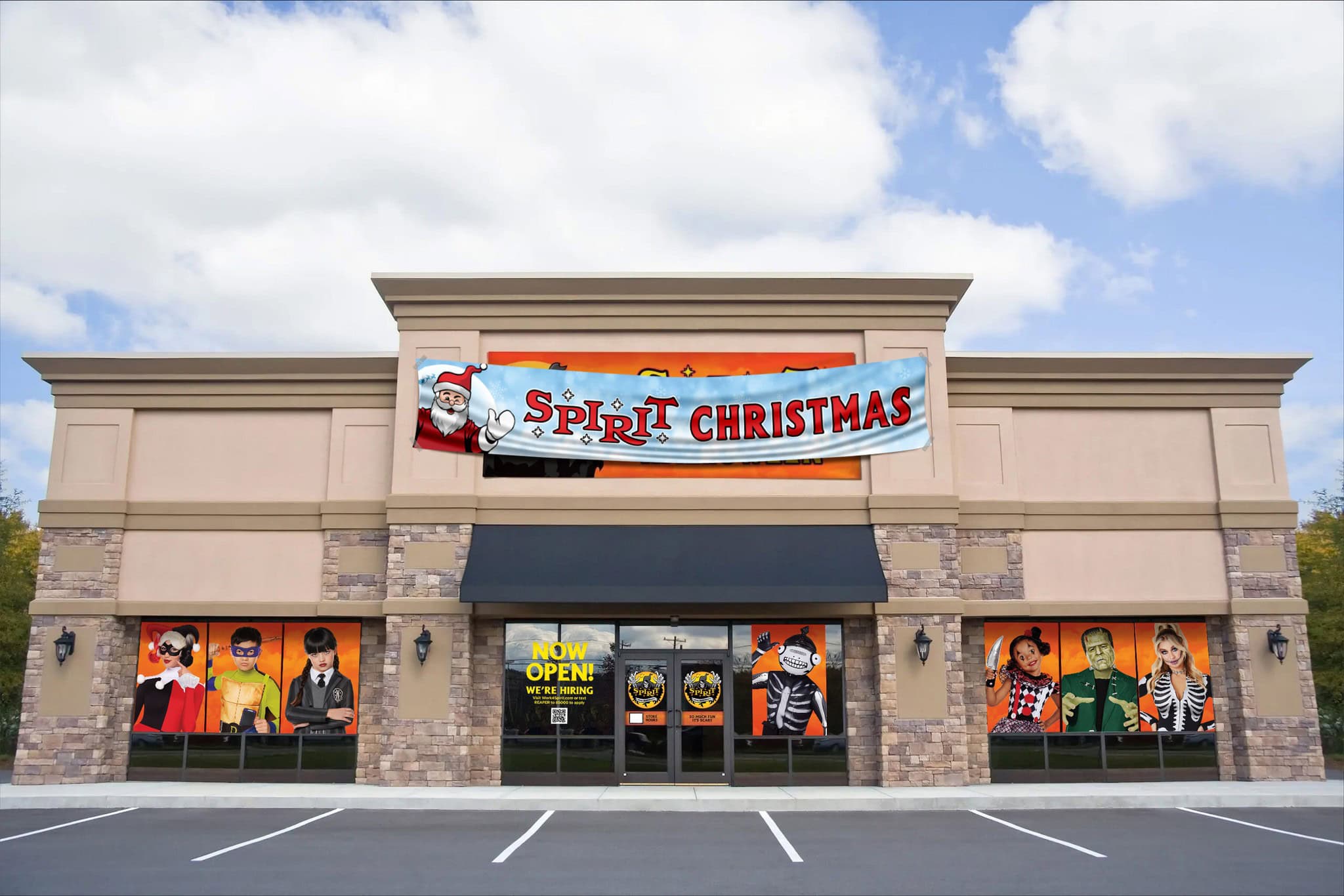Spirit Christmas Storefront