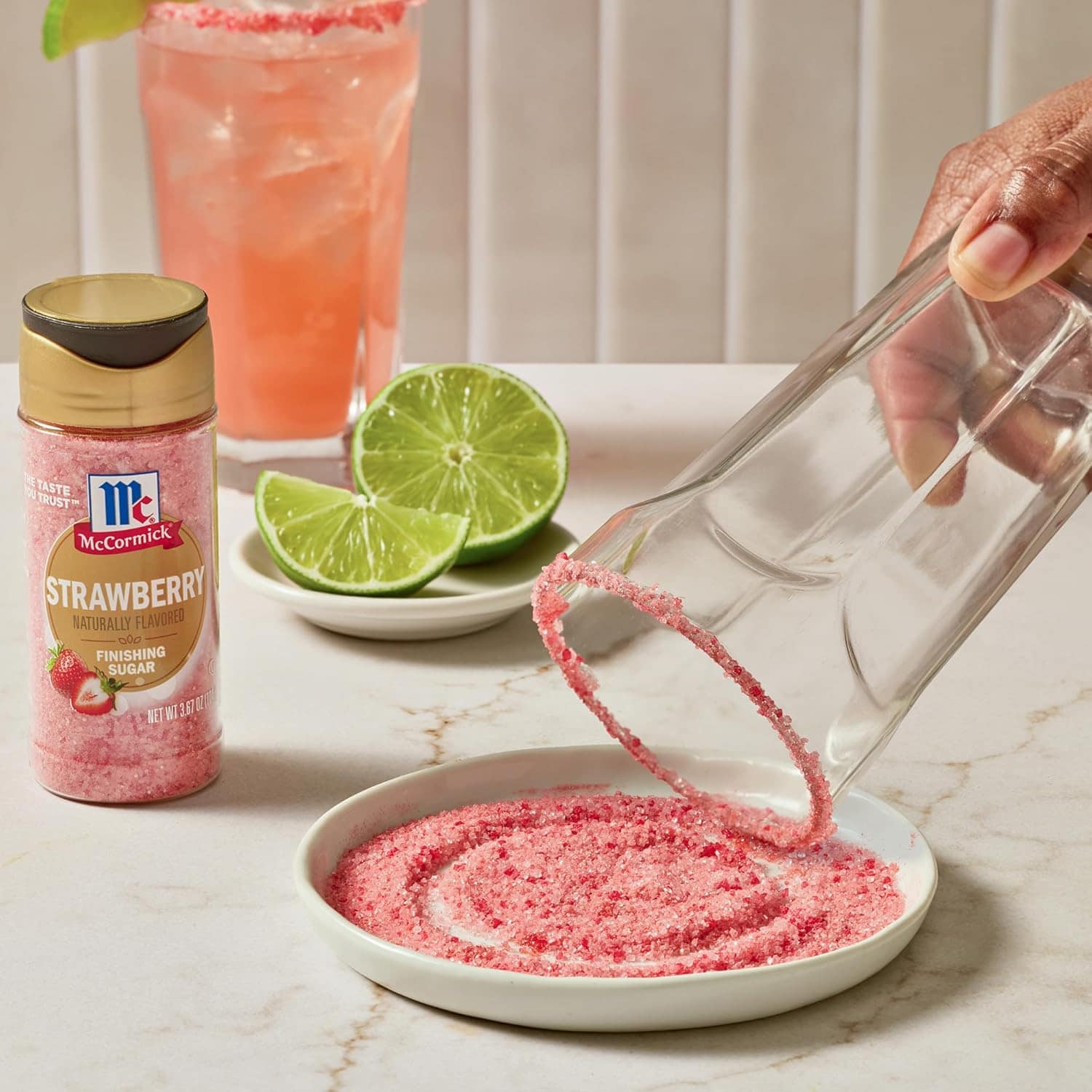 strawberry finishing sugars