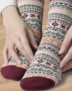 wool blend socks
