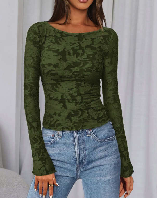 BTFBM Lace Floral Print Blouses BTFBM Lace Floral Print Blouses