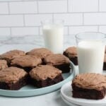 brownies with jiffy frosting