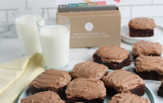 brownies with jiffy frosting