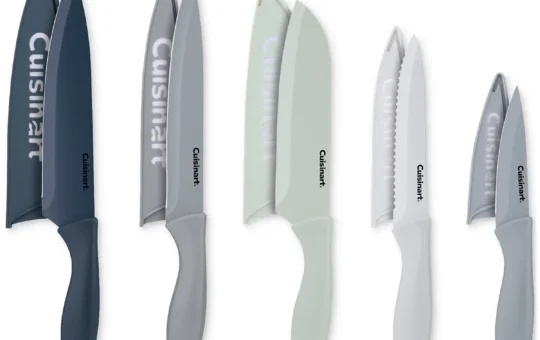 Cuisinart Ceramic Coated 10 Piece Cutlery Knife Set