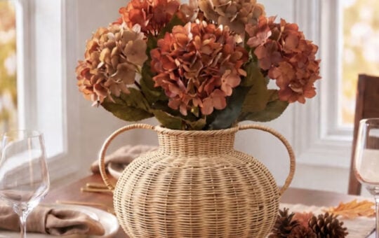 My Texas House Rattan Vase
