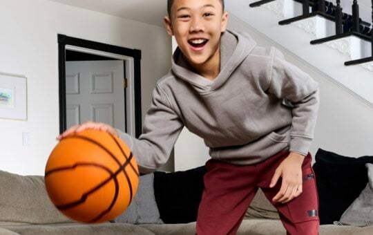 nerf quietcourt basketball