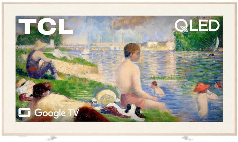 TCL 55 Class 4K QLED A3G Designer Series Smart TV with Google TV