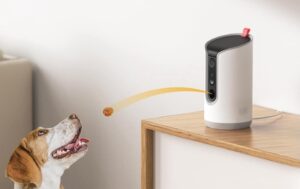 TKENPRO 2K Pet Camera Treat Dispenser