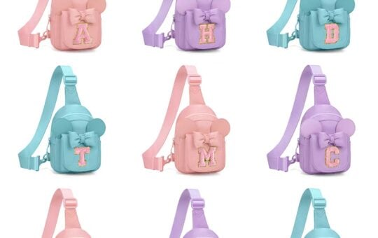 Viverte Initial Crossbody Sling Bag