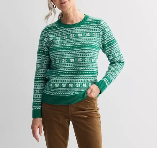 Women's Croft & Barrow Cozy Sweater