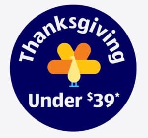 aldi thanksgiving under $39 logo