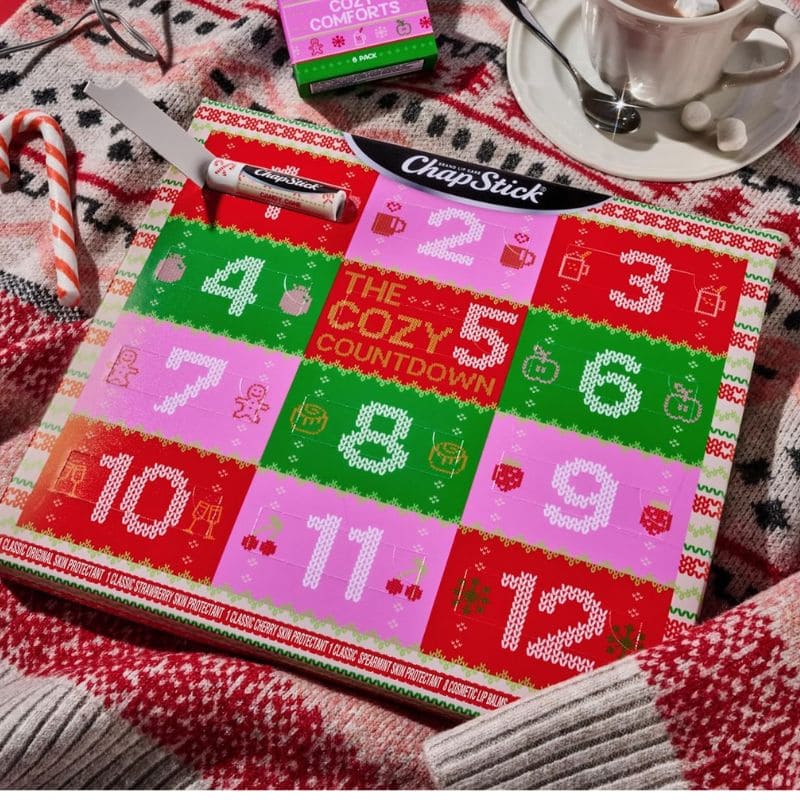 Chapstick advent calendar 