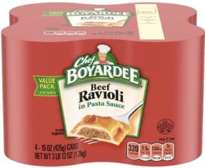 chef boyardee beef ravioli