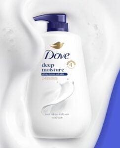 dove deep moisture body wash