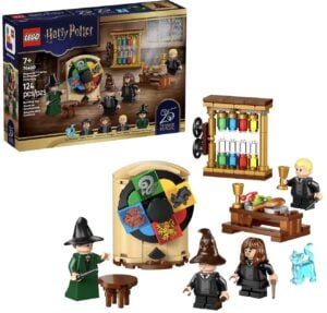 lego harry potter sorting hat ceremony set