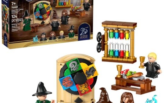 lego harry potter sorting hat ceremony set
