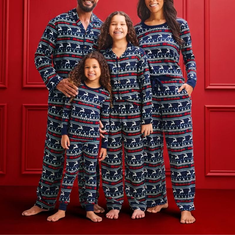 matching reindeer pajamas matching reindeer pajamas