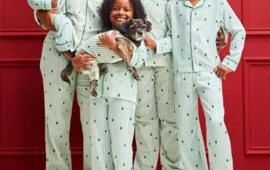 matching trees pajamas