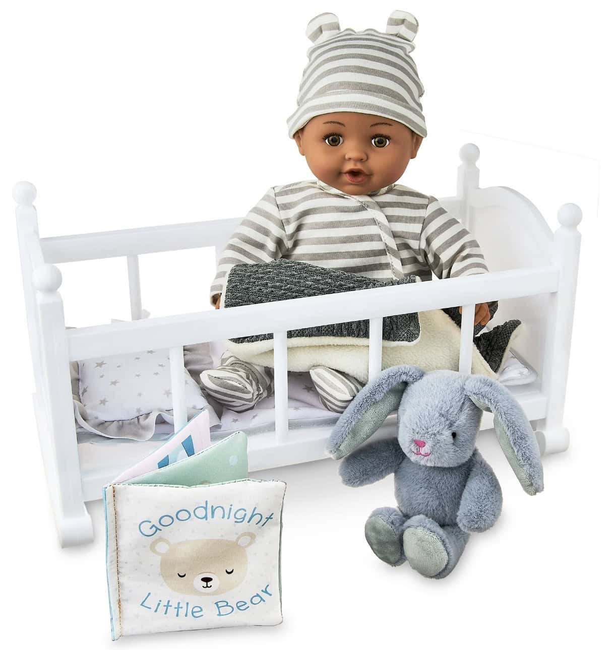 my sweet love baby doll and crib set 