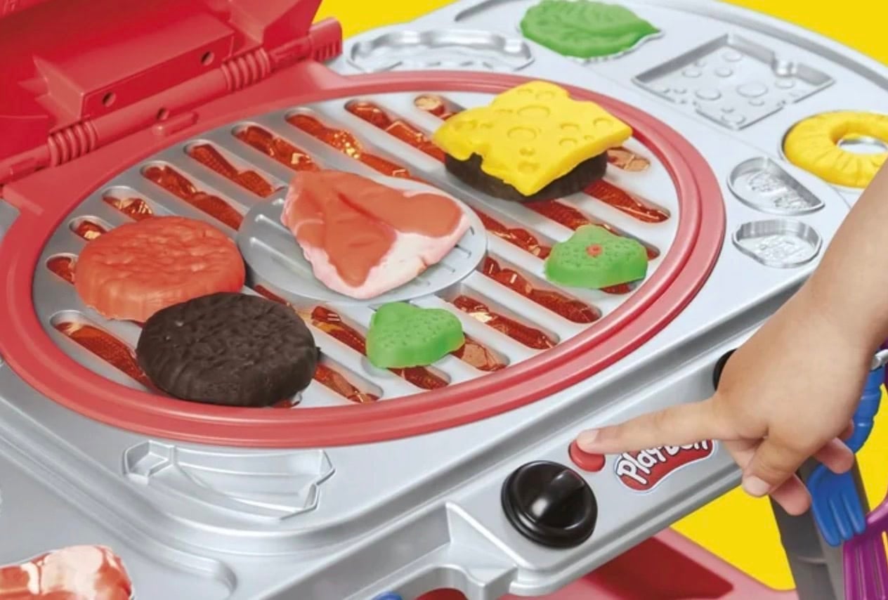 sizzlin grill play-doh