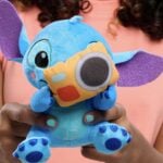 stuffed stitch with camera