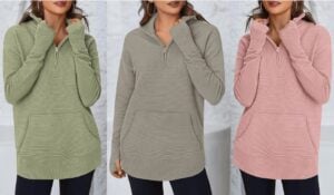 Women's Ribbed Sweater Top