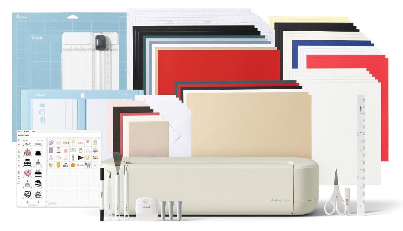 Cricut Explore 5 Deluxe Bundle