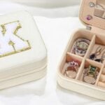 jewelry box with initials