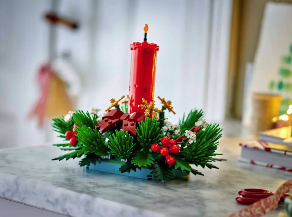 lego candle centerpiece