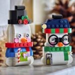 LEGO Snowman Ornaments