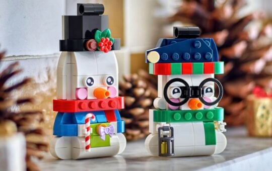 LEGO Snowman Ornaments
