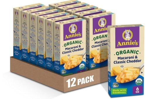 annie's organic mac and cheese